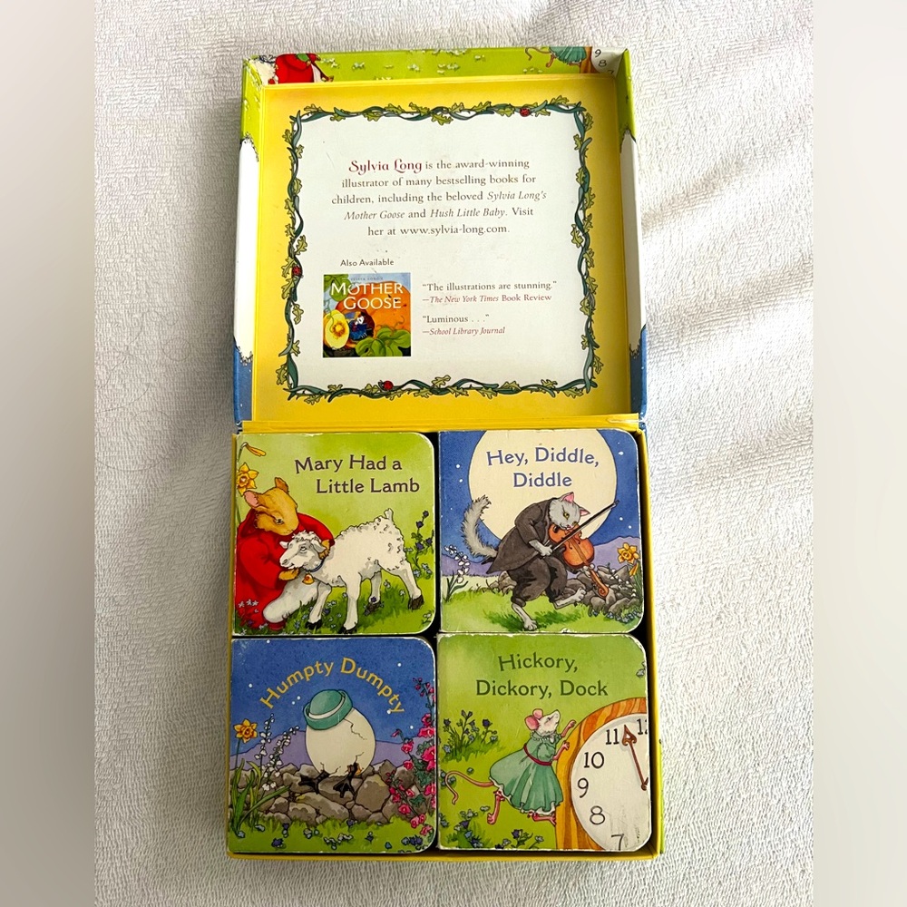 Mother Goose classic mini board book set collection
